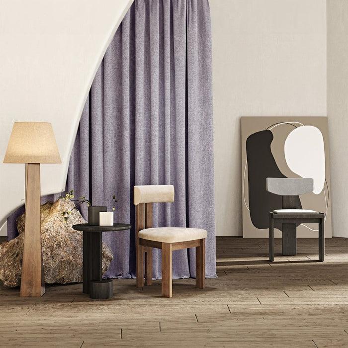 deconovo Solene Custom Linen Texture 100% Total Blackout Curtains – Sustainable Luxury Eco-Friendly Drape