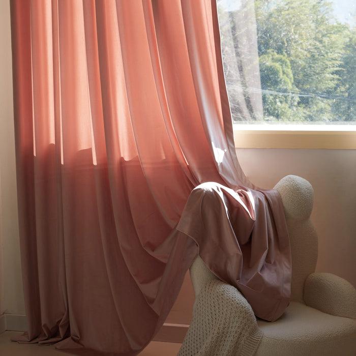 Deconovo Vivianne Custom Dutch Velvet Blackout Curtains