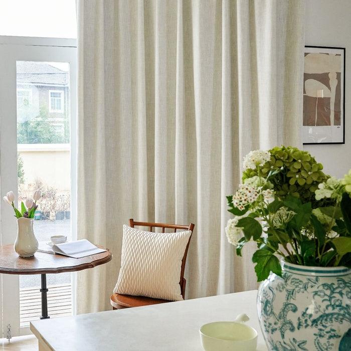 Deconovo Zuri Custom South African Linen Blackout Curtains