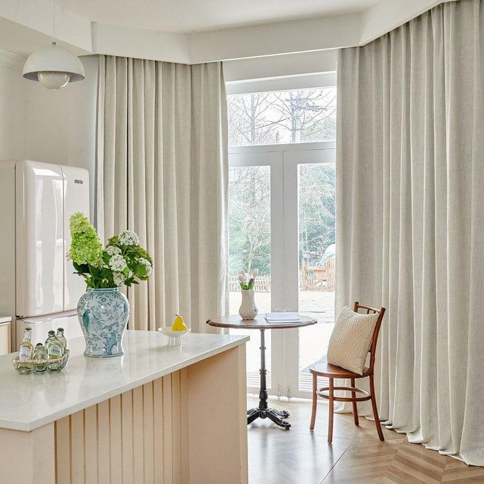 Deconovo Zuri Custom South African Linen Blackout Curtains