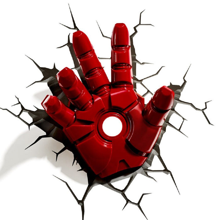 Decoramo 3D Marvel Avengers Series LED Wall Lamp Iron Man Captain America Night Light