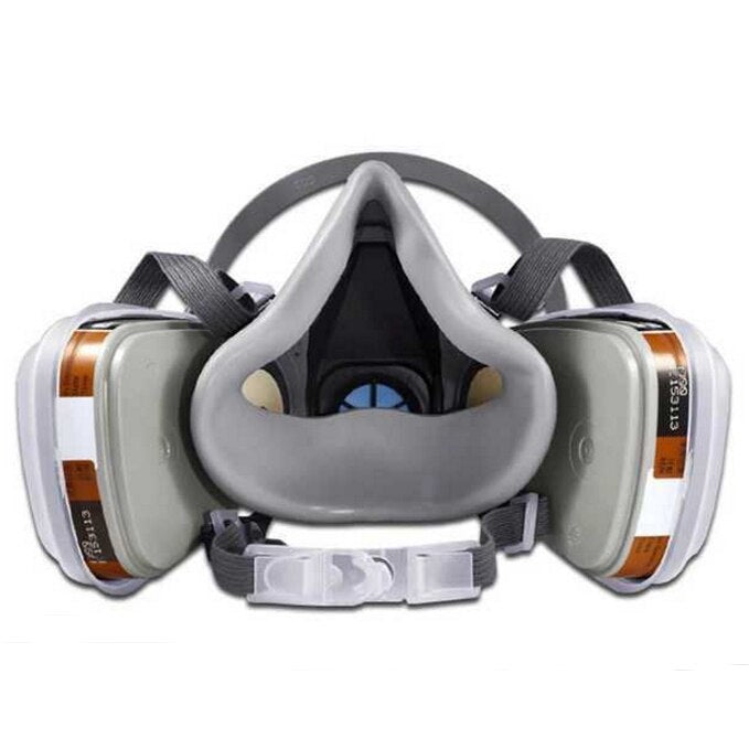 Decoramo 3M 6200 Half Face Painting Spraying Respirator Gas Mask