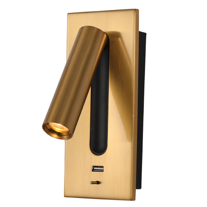 decoramo 3W Rotating Bedroom Modern Wall Light - Sofrey Selects