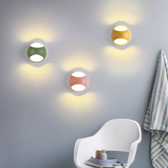 Decoramo Acacia - Modern Nordic Light Bounce Circular Lamp