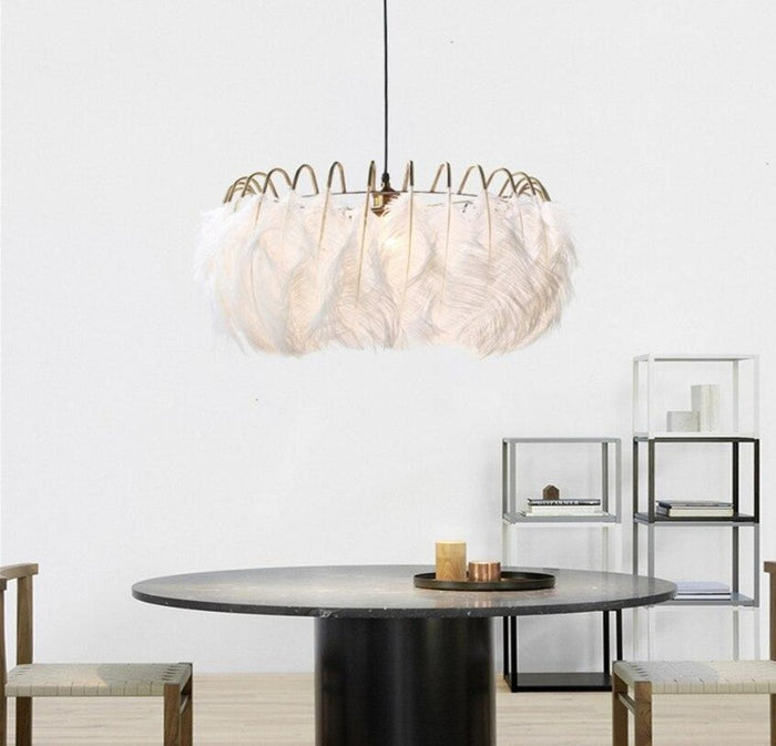 Decoramo American Feather Chandeliers - Nordic Modern Style