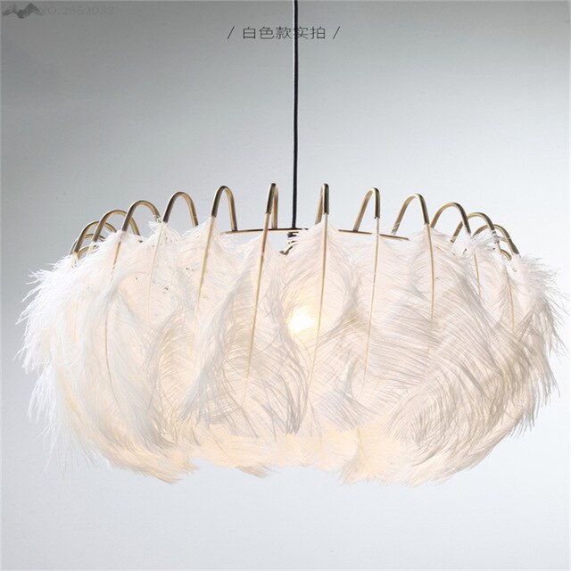 Decoramo American Feather Chandeliers - Nordic Modern Style