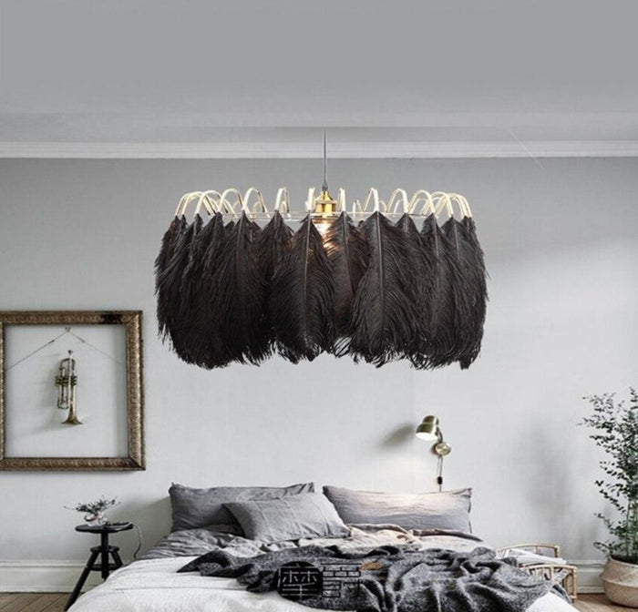 Decoramo American Feather Chandeliers - Nordic Modern Style