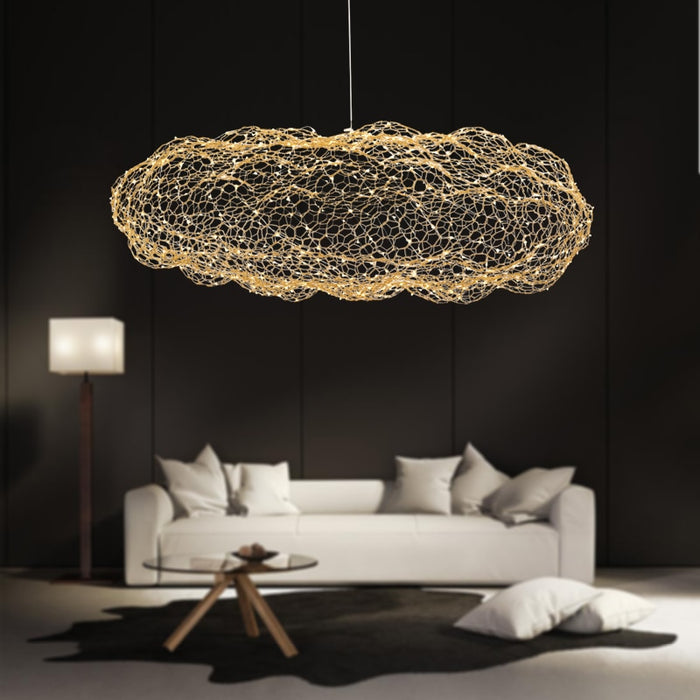 decoramo Amica - Modern Art Deco Star Light Dotted Cloud Lamps