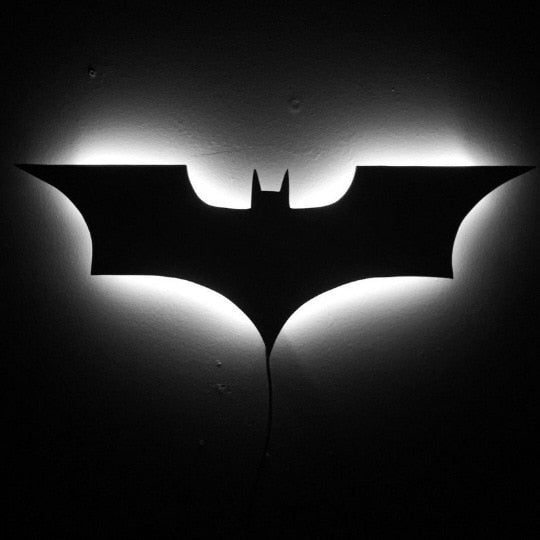 Decoramo Batman LED Wall Light With Wireless Remote Control And Color Change
