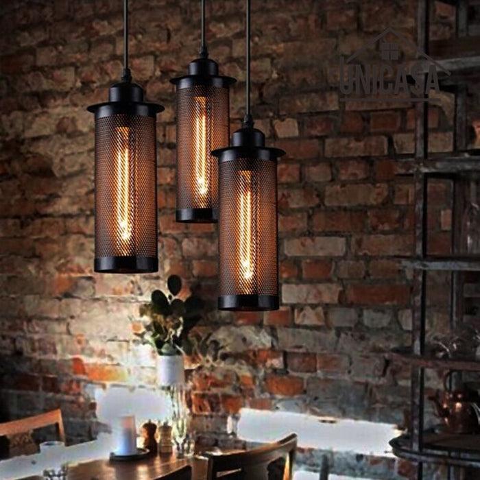 decoramo Caius - Vintage Industrial Hanging Pendant Lamp