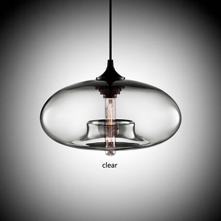 Decoramo Contemporary Hanging 6 Color Glass Pendant Lights