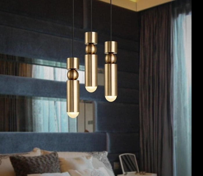 Decoramo Creative Cylinder & Sphere Post-Modern Pendant Light