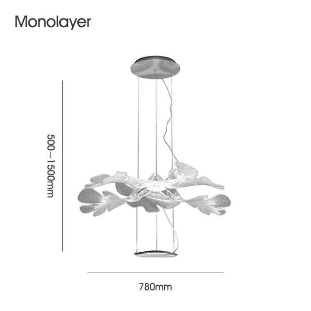 Decoramo Creative LED Acrylic Pendant Light Italian Design Chlorophilia Lamp