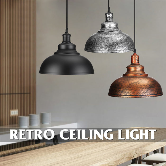 Decoramo Crios - Vintage Industrial Dome Hanging Lamp