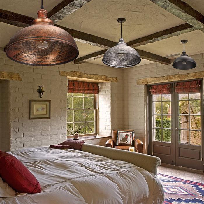 Decoramo Crios - Vintage Industrial Dome Hanging Lamp