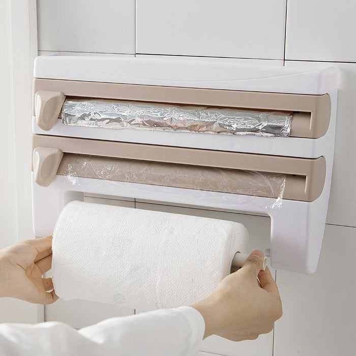 Decoramo 3 IN 1 Wall Paper Towel Holder