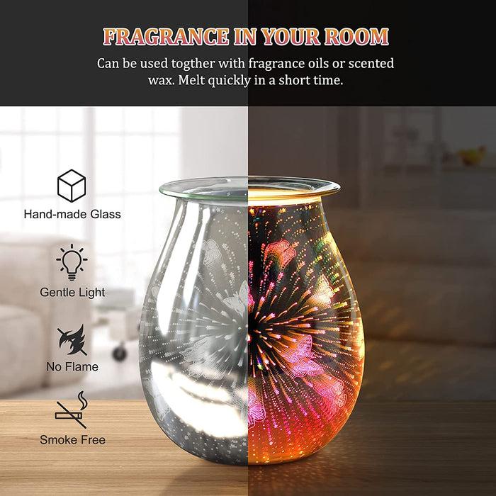 Decoramo 3D Firework Lamp And Oil Burner