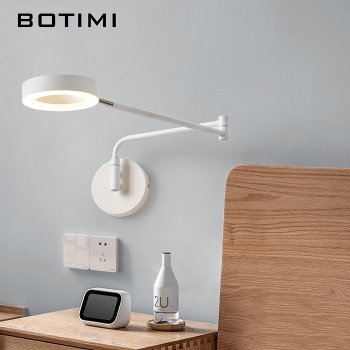 Decoramo Adjustable Bedside Lamp For Bedroom