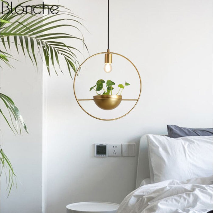 Decoramo Althea - Modern Nordic Planter Lamp
