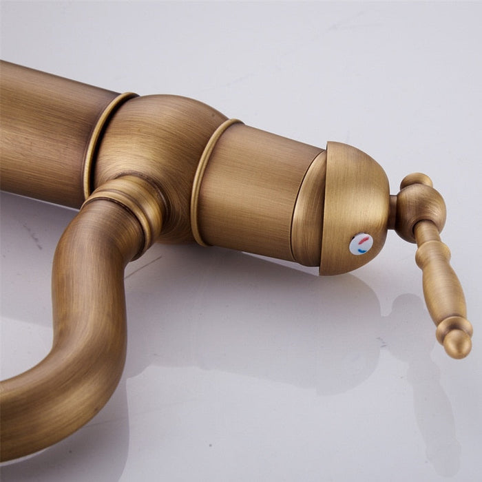 Decoramo Antique Deck Mounted Single Handle