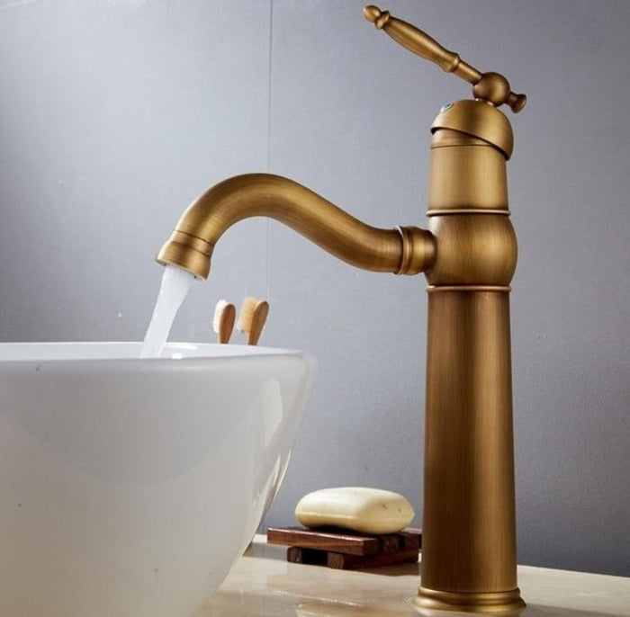 decoramo Antique Deck Mounted Single Handle