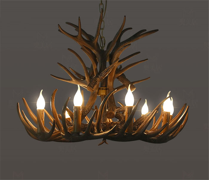 decoramo Antler Horn Chandelier