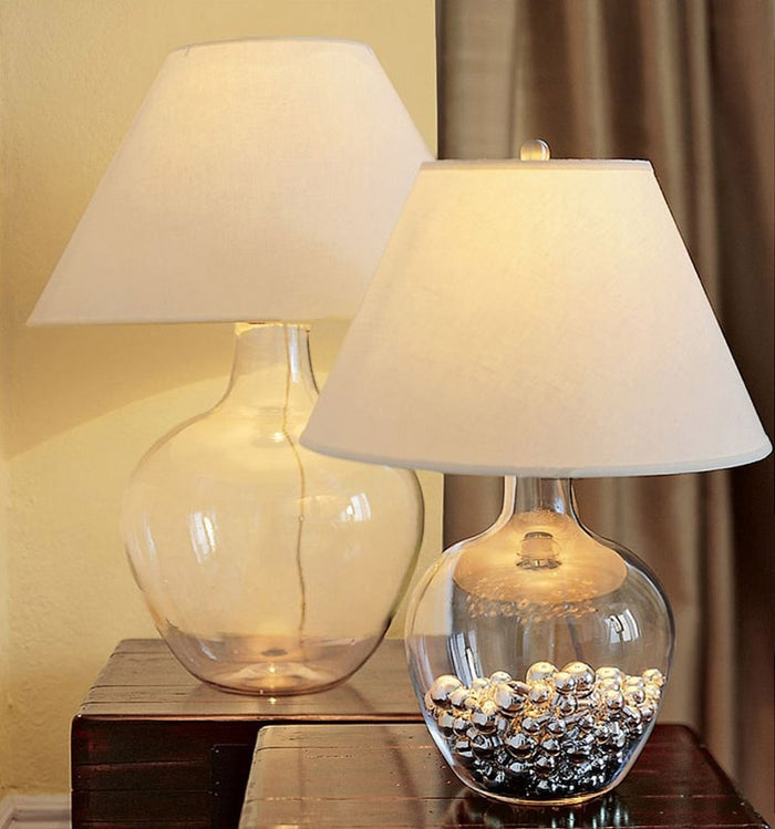decoramo Arabella - Modern Glass Desk Lamp