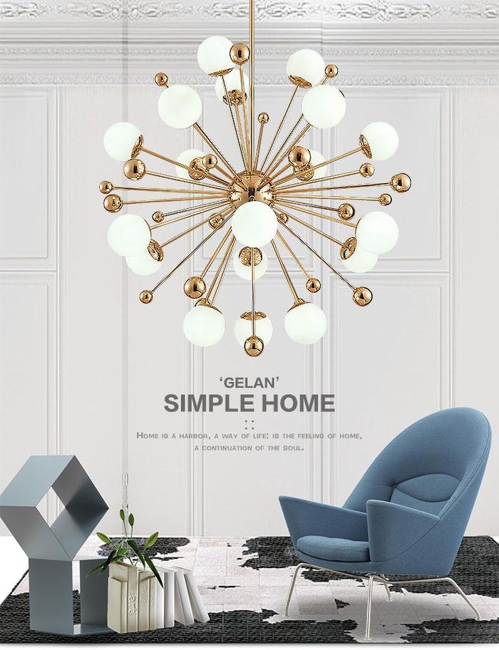 Decoramo Ari - Modern Nordic Art Deco Chandelier