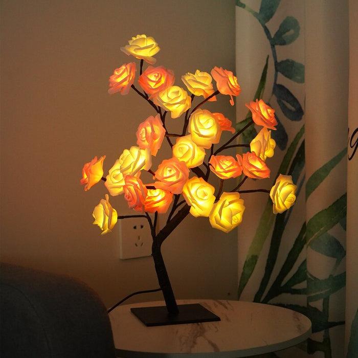 Decoramo Art Decor LED Rose Tree Light Lamp