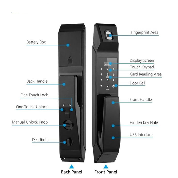 Decoramo Automatic Smart Fingerprint Door Lock