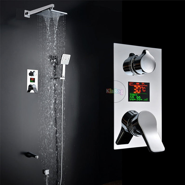 decoramo Bathroom Shower Set Digital Display
