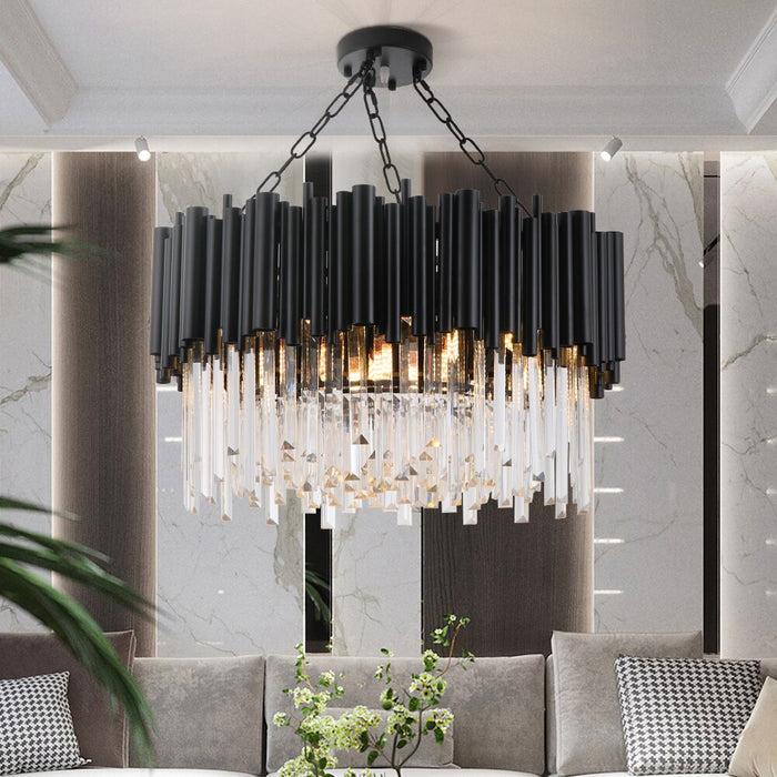 decoramo Black Wyvern Modern Chandelier Lighting