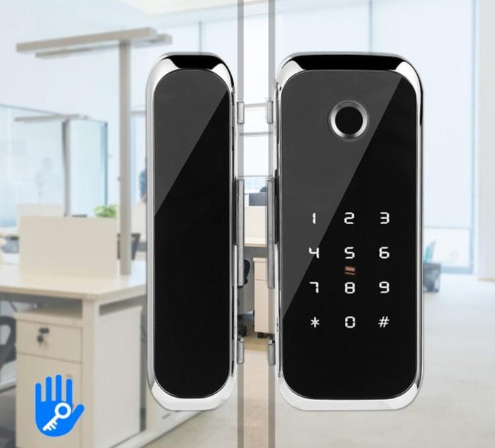 decoramo Bluetooth Fingerprint Glass Door Lock