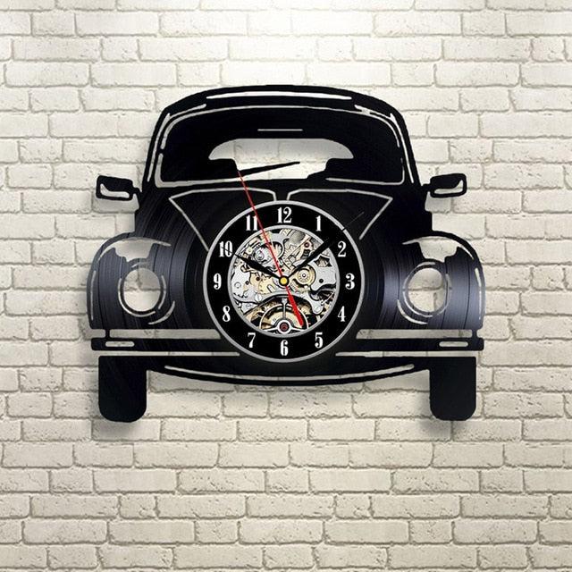Decoramo Car Shape LED Wall Clock 3D Design
