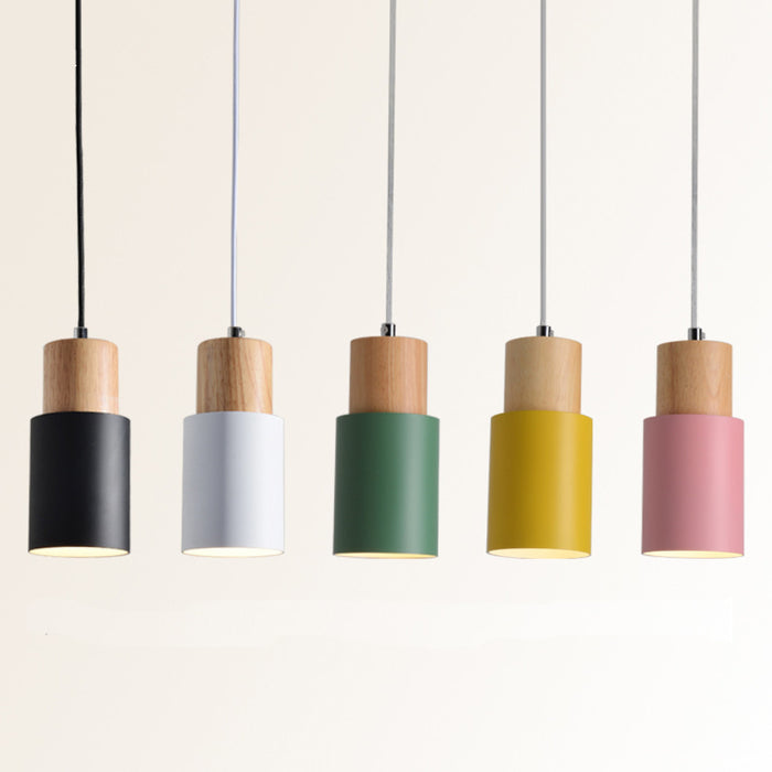 decoramo Designer Nordic Wooden Base Hanging Light
