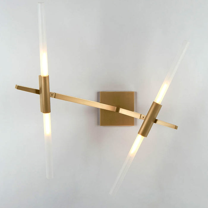 decoramo Glass Sticks Modern LED Wall Light