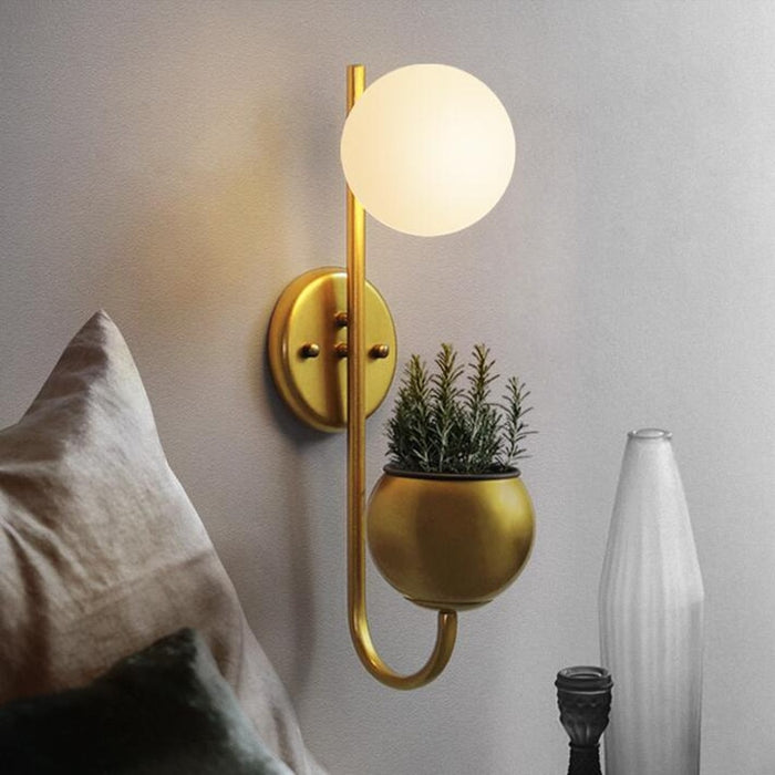 decoramo Hiram - Modern Nordic Planter Lamp