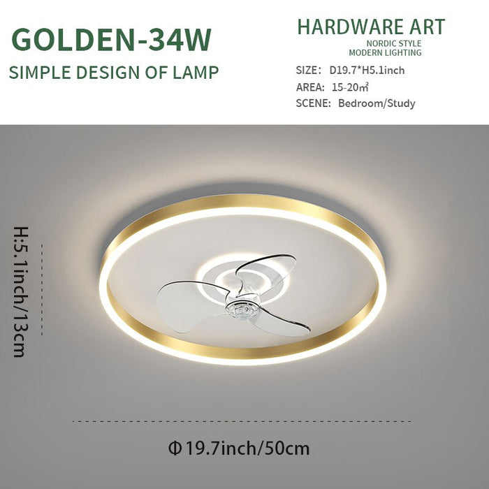 Decoramo Home Decor Chandelier Fan Light Fixture