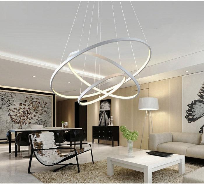 Decoramo Indoor Modern Circular Ring Chandelier