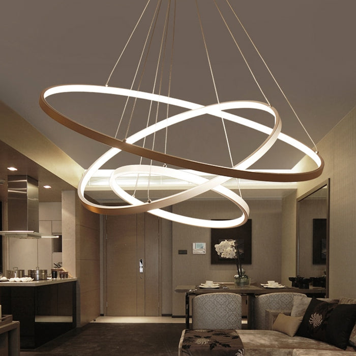 decoramo Indoor Modern Circular Ring Chandelier