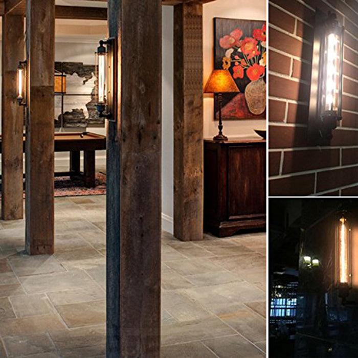 Decoramo Industrial Style Vintage Bar Wall Lamp