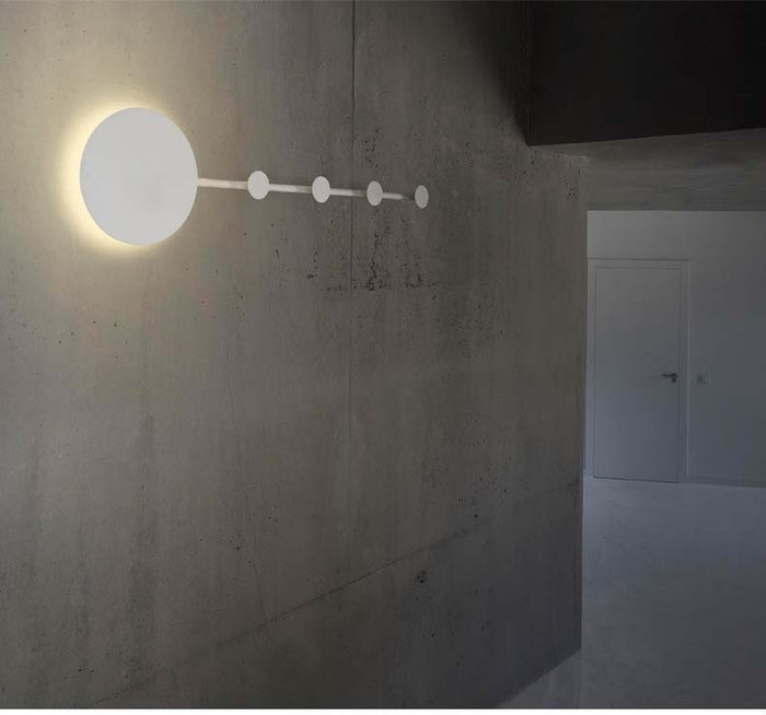 Decoramo Kylo - Modern Nordic LED Lamp Coat Rack