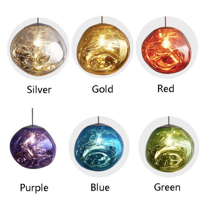 Decoramo Led Lava Glass Pendant Lights