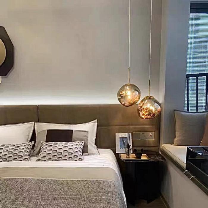 Decoramo Led Lava Glass Pendant Lights