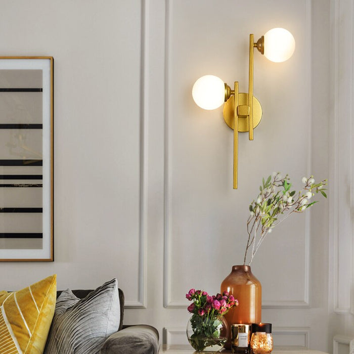 Decoramo LICAN Nordic Gold Black Wall Lamp