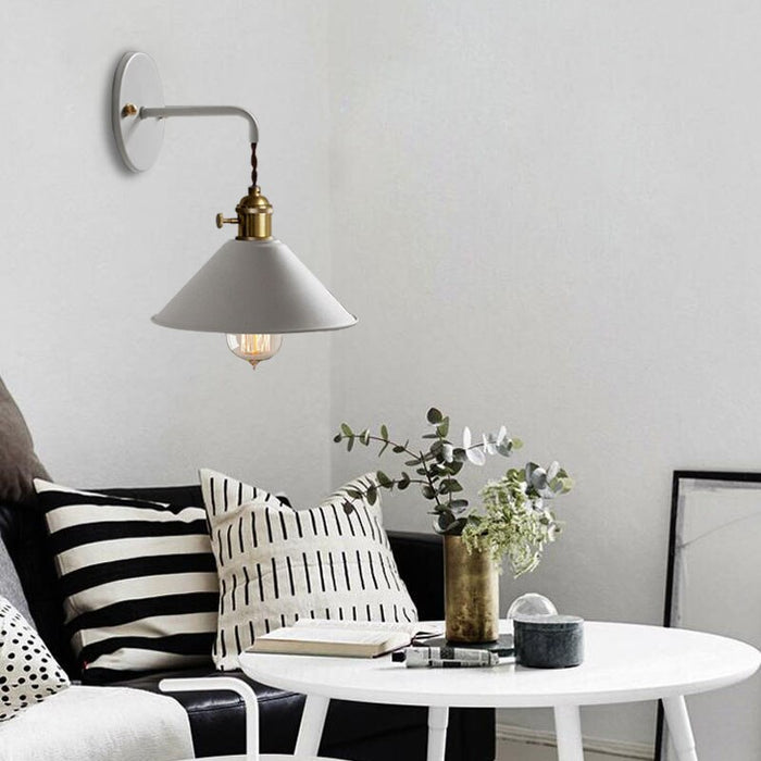Decoramo Linus - Vintage Plated Wall Lamp