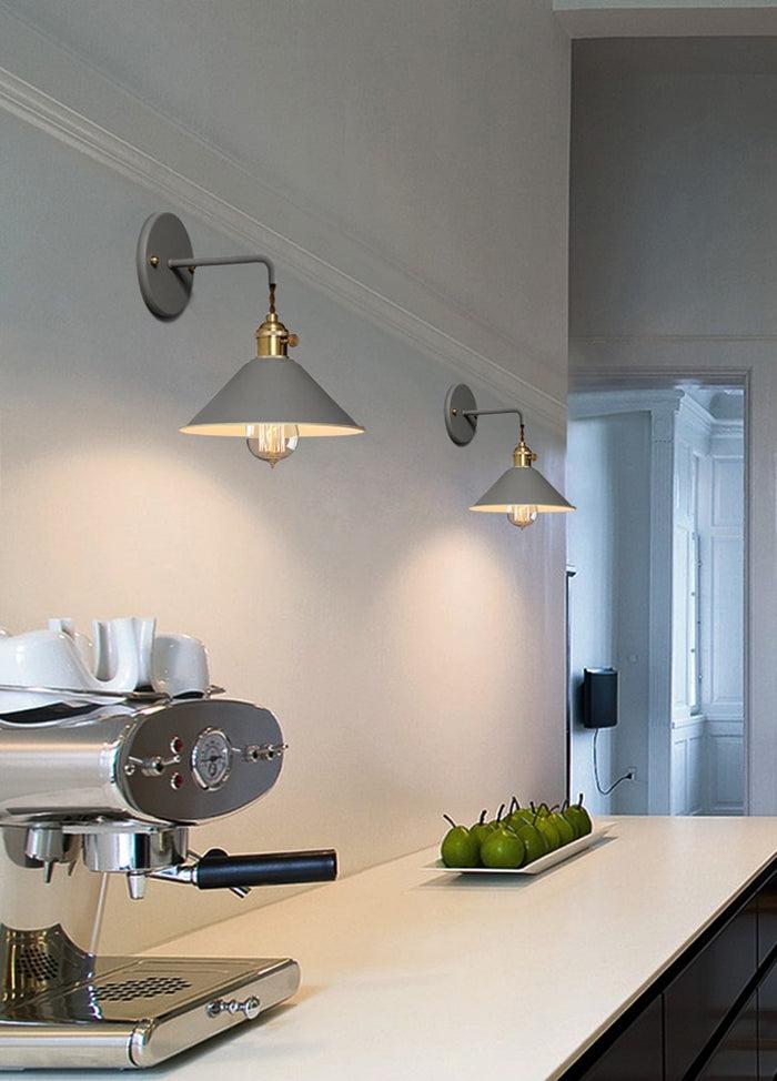 decoramo Linus - Vintage Plated Wall Lamp