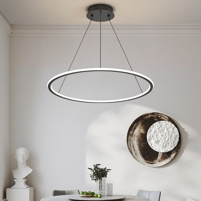 decoramo Lustre LED Pendant Chandelier Lamp