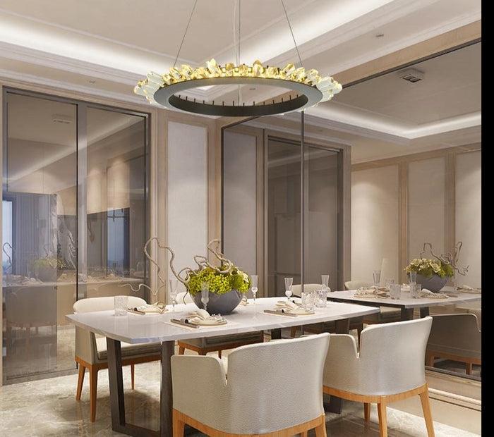 Decoramo Mignonette - Modern Crystal LED Chandelier