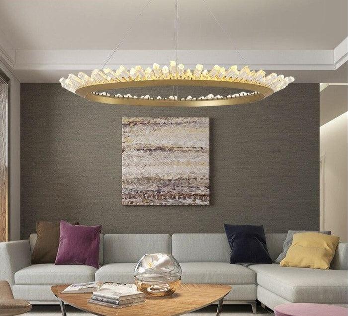 Decoramo Mignonette - Modern Crystal LED Chandelier